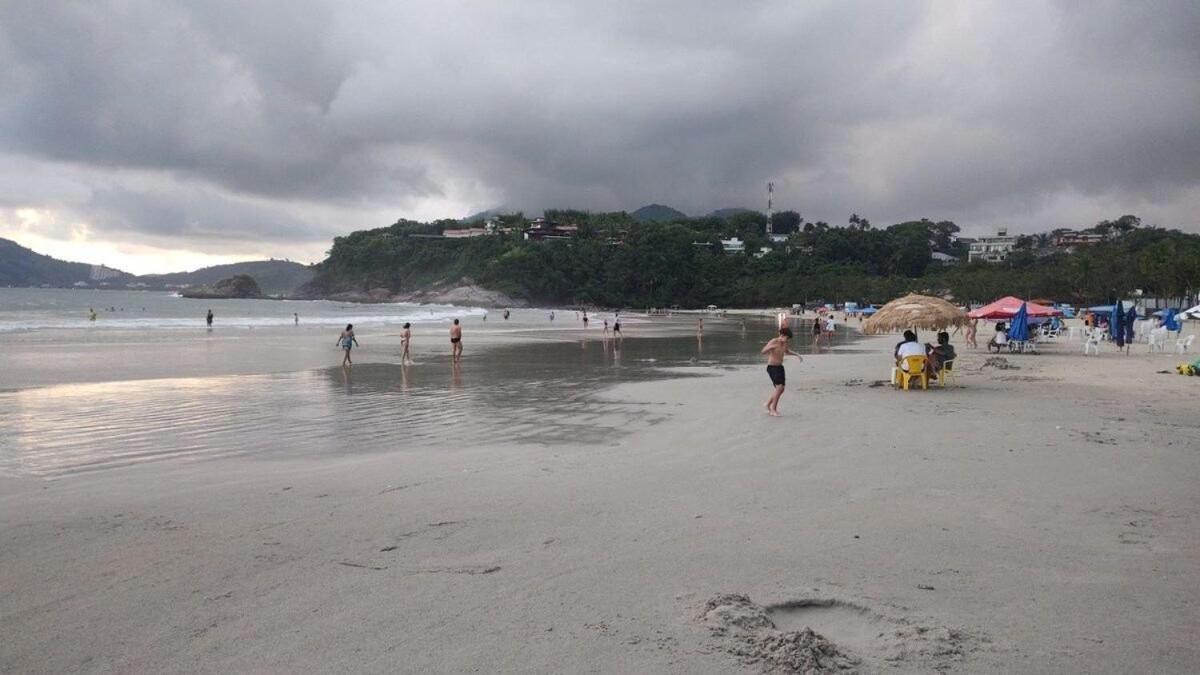 Apartamento Com Ar Cond. Na Praia Grande Убатуба Екстер'єр фото